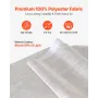 Panel Track Blinds, Extendable Track from 116 cm to 218 cm W, Trimmable Panel Curtains Up to 243cm H, Vertical Blackout Panel Bl