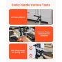Labor Saving Arm Jack, 2 PCS 200 kg Bearing Capacity, Lifting up to 235 mm, Metal Hand Lifting Jack Tool with Magnetic Level, 2 