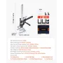 arbejdsbesparende arm donkraft, 2 STK 200 kg bæreevne, løfte op