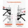 Labor Saving Arm Jack, 2 PCS 200 kg Bearing Capacity, Lifting up to 165 mm, Metal Hand Lifting Jack Tool with Magnetic Level, 2 