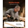 Wood Lathe Turning Tool Set, 8PCS, Lathe Chisel Set with Carbon Steel Blade, 2 Skew, 1 Spear Point, 1 Parting, 1 Round Nose, 3 G