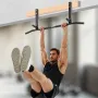 Joist Mount Pull Up Bar, Ceiling Mounted Chin Up Bar for Home Gym, Multi-Grip Pull Ups, 42 in Width Multifunctional Training Sta