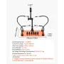 Magnetic Helping Hands-loddestation, 4 fleksible arme