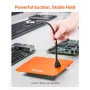 Magnetic Helping Hands Soldering Station, 4 Flexible Arms Third Hand Tool, with Alligator Clips & Non-Slip Heavy-Duty Steel Base