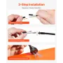 Magnetic Helping Hands-loddestation, 4 fleksible arme
