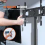 TV Stand Mount, Drejeligt Høj TV Stand til 32 til 65 tommer TV