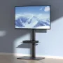 TV Stand Mount, Drejeligt Høj TV Stand til 32 til 65 tommer TV