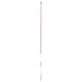 Driveway Markers, 500Pcs 122cm Long 6.35mm Dia, Hi-Visibility Driveway Reflectors with 12 in Steel Drill Bits, Reflective Snow S