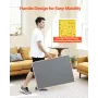 1500 Piece Rotating Puzzle Board with 4 Colorful Felt Drawers and Cover, 86x63cm Portable Wooden Table, Adjustable 2-Tilting-Ang