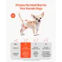 VEVOR Disposable Dog Diapers, Super Absorbent Female Dog Diapers, 360° Leak-Proof Female Doggy Pet Diaper with Wetness Indicator