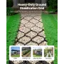 VEVOR Gravel Grid, 2 Inch Depth, 17.06 x 8.86 FT / 5200 x 2700 mm, 1880 LBS Per Sq ft Grass Ground Retainer, Permeable Geo Grids