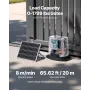 Solar skydeportåbner, 280W elektrisk portåbner til døre op til