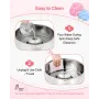 VEVOR Cotton Candy Machine Commercial, 1000W Electric Candy Floss Maker, Easy Use with 38cm Stainless Steel Bowl and Sugar Scoop