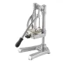 Commercial French Fry Cutter, Stainless Steel Vegetable Fruit Chopper with 3 Replacement Blades 12.7mm 9.5mm 6.4mm, and a Juicin