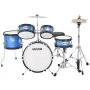 VEVOR Kids Drum Set, 5-Piece 14 in / 355.6 mm Junior Drum Sets, Beginner Drums Set with Adjustable Throne and Two Pairs of Drums