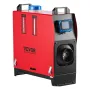 Diesel Air Heater, 12-24V 5-8KW, Fast Heating Diesel Parking Heater with Remote Control and Blue LCD Switch, Low Noise, Pre-Heat