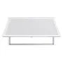 Concession Window 152x92 cm, Aluminum Alloy Frame Service Window for Food Truck, Up to 85 Degrees Stand Serving Window with Awni