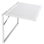 Concession Window 188x102cm, Aluminum Alloy Frame Service Window for Food Truck, Up to 85 Degrees Stand Serving Window with Awni