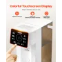 Instant Hot Water Dispenser, Countertop Boiling Water Dispenser with Adjustable 6 Temps & 8 Water Volumes, 101oz(3L) Removable W