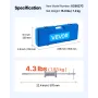 VEVOR 9-Way Slide Hammer Puller Set, 15PCS Front Wheel Hub Bearing Remover & Rear Wheel Axle Hub Dent Shaft Puller Tool Kit, Axl