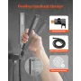 VEVOR Shower Faucet Set, Rainfall Bathroom Shower System with 12-Inch (30.5cm) Square Rain Shower Head and Handheld Spray, Ceili