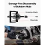VEVOR Master Wheel Hub & Bearing Remover & Installer Kit, Fits Most Front-Wheel Drive Vehicles, Front Wheel Bearing Removal Tool