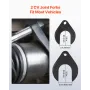 Inner CV Axle Puller Tool Set with Slide Hammer & 49mm 64.5mm CV Joint Fork Adapter, Inner CV Joint Removal Tool Kit, Heavy Duty