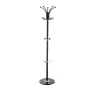 VEVOR Freestanding Coat Rack, Metal Coats Rack Stand with Umbrella Holder, Stable Marble Base & 14 Hooks, Hall Coat Tree for Ent