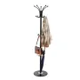 Freestanding Coat Rack, Metal Coats Rack Stand with Umbrella Holder, Stable Marble Base & 14 Hooks, Hall Coat Tree for Entryway,
