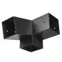 Pergola Kit, 4x4 tommer 3-vejs skrå beslag til 92 x 92 mm