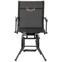 VEVOR Hunting Chair, 360° Silent Swivel, Foldable Lightweight Portable Blind Chair, Heavy-Duty Steel Frame Ground Stool Seat, wi