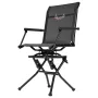 VEVOR Hunting Chair, 360° Silent Swivel, Foldable Lightweight Portable Blind Chair, Heavy-Duty Steel Frame Ground Stool Seat, wi