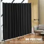Rumdeler, Bærbar Panel Rumdeler med Hjul Gardin Divider