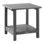 VEVOR Outdoor Side Table, 450W x 380D x 440H mm, Double Layer HDPE Outside End Table for Easy Maintenance, Withstand Harsh Weath