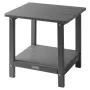 udendørs sidebord, 450W x 380D x 440H mm, dobbeltlags HDPE