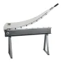 VEVOR Guillotine Shear, 1000 mm Bed Width Benchtop Cutter, Manual Hand Plate Shear for Metal Sheet Processing, with Q235 Materia