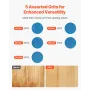 Sanding Belts, 100 x 915mm Belt Sander Sanding Belts, 10PCS (2 of Each 40 60 80 120 240 Grits) Zirconia for Knife Sharpening, Me