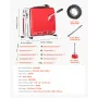 afløbsrensermaskine, 500W 1400RPM Elektrisk