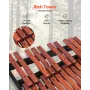 VEVOR Glockenspiel Xylophone, 37 Notes, Wooden Professional Xylophone Percussion Instrument, with Height Adjustable Stand, 4 Mal