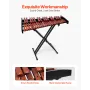 VEVOR Glockenspiel Xylophone, 37 Notes, Wooden Professional Xylophone Percussion Instrument, with Height Adjustable Stand, 4 Mal