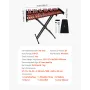 Klokkespil Xylophone, 37 toner, Professionelt træ Xylophone