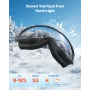 Skibriller, cylindrisk linse med orange Revo-belægning, OTG