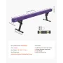 Adjustable Balane Beam for Kids, 8FT Gymnastics Beam, High and Low Floor Beams of 5 Adjustable Heights for All Gymnastic Levels,