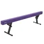 Adjustable Balane Beam for Kids, 8FT Gymnastics Beam, High and Low Floor Beams of 5 Adjustable Heights for All Gymnastic Levels,