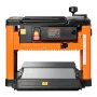 Thickness Planer, 330 mm Width Worktable, Woodworking Power Benchtop Planer, Spiral-Style Cutterhead with 24 Inserts, 2000W 2350