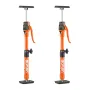 Cabinet Jack Support Pole, 2-Pack, 40-60 cm Steel Telescopic Quick Support Rod, Adjustable 3rd Hand System up to 100 kg Capacity