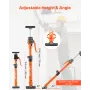 Cabinet Jack Support Pole, 2-Pack, 48-75 cm Steel Telescopic Quick Support Rod, Adjustable 3rd Hand System up to 100 kg Capacity