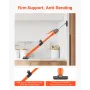 VEVOR Cabinet Jack Support Pole, 2-Pack, 48-75 cm Steel Telescopic Quick Support Rod, Adjustable 3rd Hand System up to 100 kg Ca