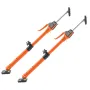 Cabinet Jack Support Pole, 2-Pack, 48-75 cm Steel Telescopic Quick Support Rod, Adjustable 3rd Hand System up to 100 kg Capacity