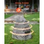 Faux Rock Cover, Outdoor Fake Landscape Rock Well Pump Cover